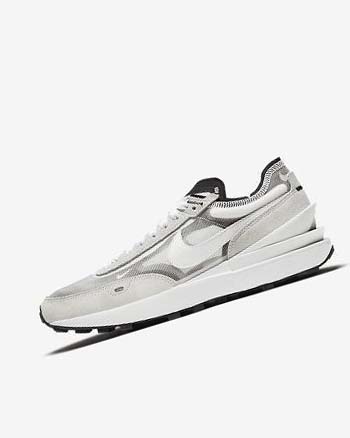 Nike Waffle One Sneakers Heren Wit Grijs Zwart | NL_3153