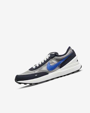Nike Waffle One Sneakers Meisjes Donkerobsidian Zwart Koningsblauw | NL_5126