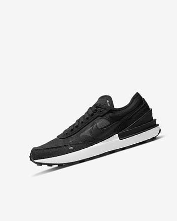 Nike Waffle One Sneakers Meisjes Zwart Wit Oranje Zwart | NL_2330