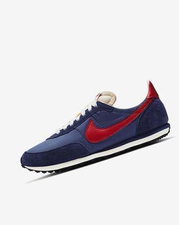 Nike Waffle Trainer 2 SP Vrijetijdsschoenen Heren Donkerblauw Rood | NL_4514