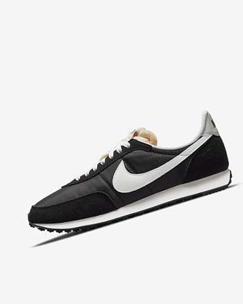 Nike Waffle Trainer 2 Vrijetijdsschoenen Heren Zwart Wit | NL_2304