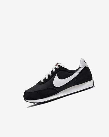 Nike Waffle Trainer 2 Vrijetijdsschoenen Meisjes Zwart Oranje Wit | NL_5217