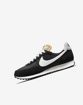 Nike Waffle Trainer 2 Vrijetijdsschoenen Jongens Zwart Oranje Wit | NL_5239