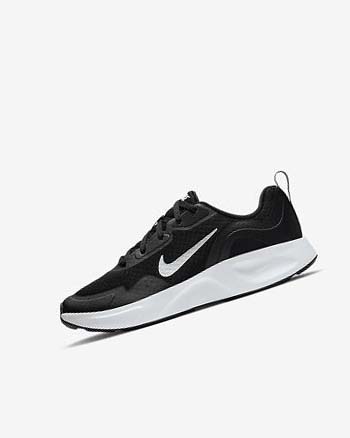 Nike Wearallday Sneakers Meisjes Zwart Wit | NL_3002