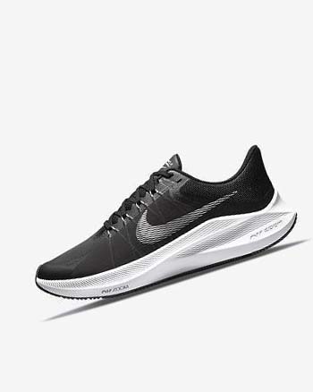 Nike Winflo 8 Hardloopschoenen Heren Zwart Wit | NL_5284