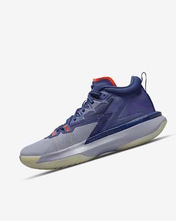 Nike Zion 1 'ZNA' Basketbalschoenen Heren Blauw Paars Rood | NL_5462
