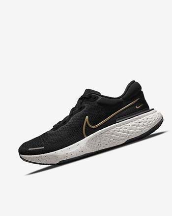 Nike ZoomX Invincible Run Flyknit Hardloopschoenen Heren Zwart Metal Goud | NL_5105