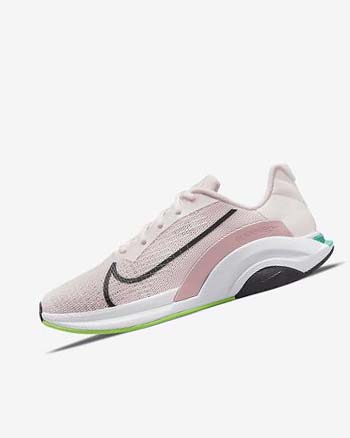 Nike ZoomX SuperRep Surge Hardloopschoenen Dames Lichtroze Roze Groen Zwart | NL_4601