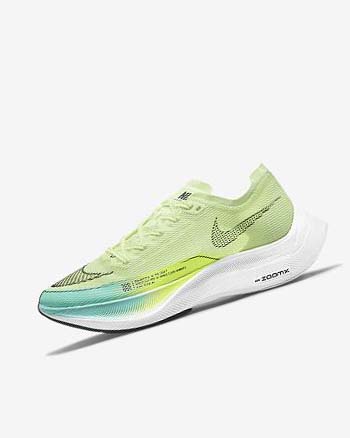 Nike ZoomX Vaporfly Next% 2 Hardloopschoenen Dames Turquoise Zwart | NL_4717