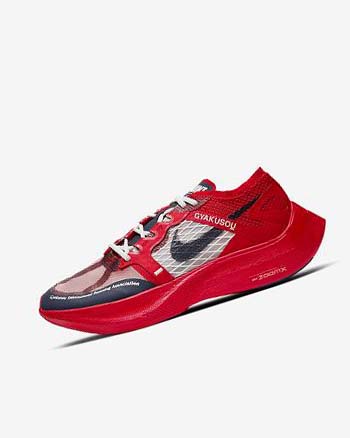 Nike ZoomX Vaporfly Next% x Gyakusou Hardloopschoenen Dames Rood Blauw | NL_2496