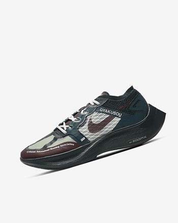 Nike ZoomX Vaporfly Next% x Gyakusou Hardloopschoenen Heren Bordeaux Groen | NL_5122