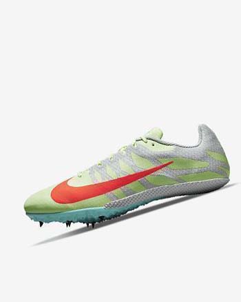 Nike Zoom Rival S 9 Spikes Schoenen Heren Geel Oranje Turquoise | NL_2550
